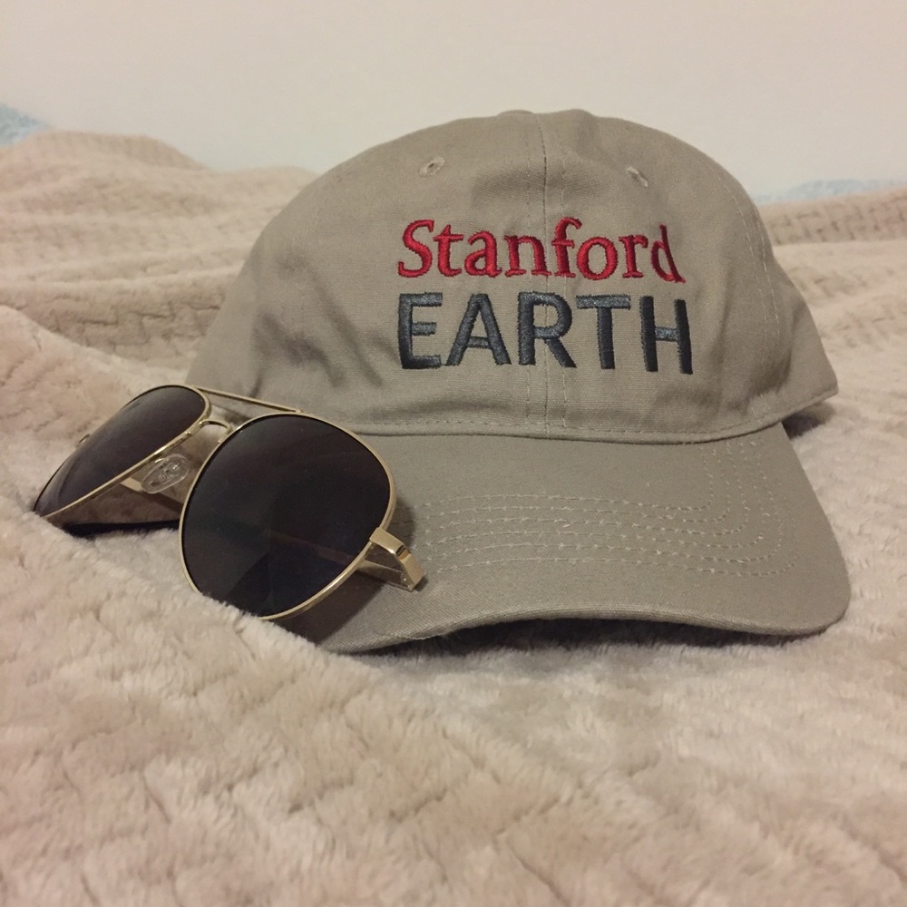 NWOT Beige Stanford Earth baseball hat